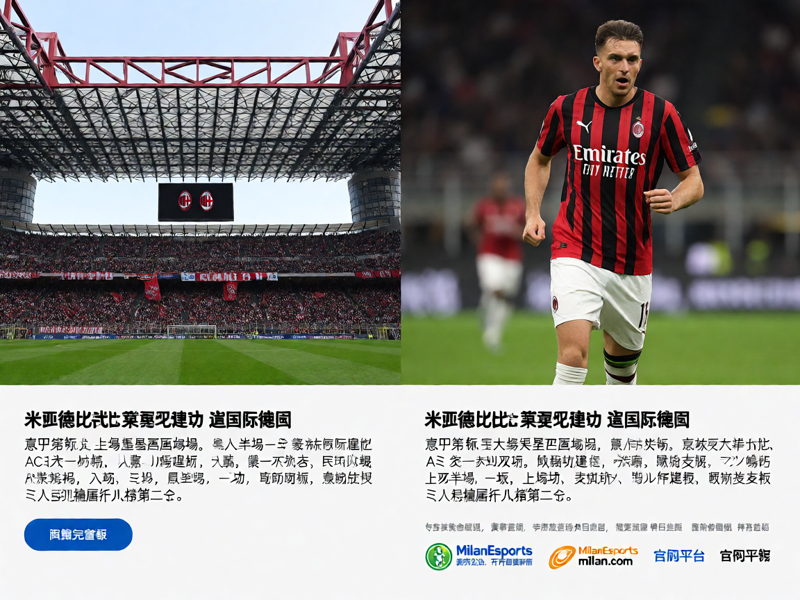 AC米兰主场圣西罗球场，意甲德比大战现场